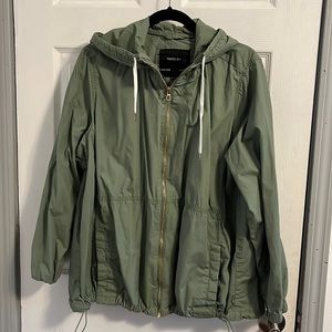 Green Windbreaker